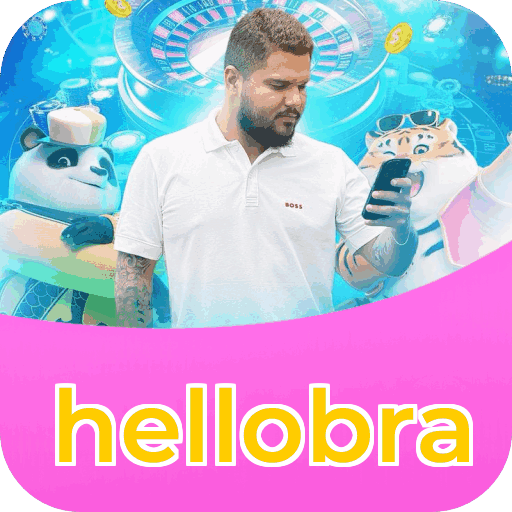 Passo a passo visual mostrando processo de download e instalação do aplicativo hellobra